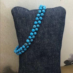 Blue Howlite bracelet